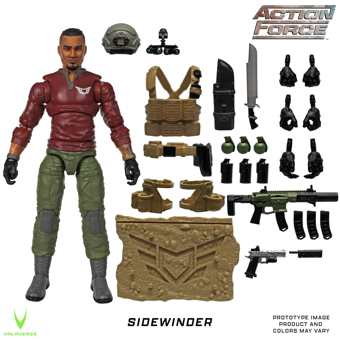 SIDEWINDER ACTION FORCE VALAVERSE