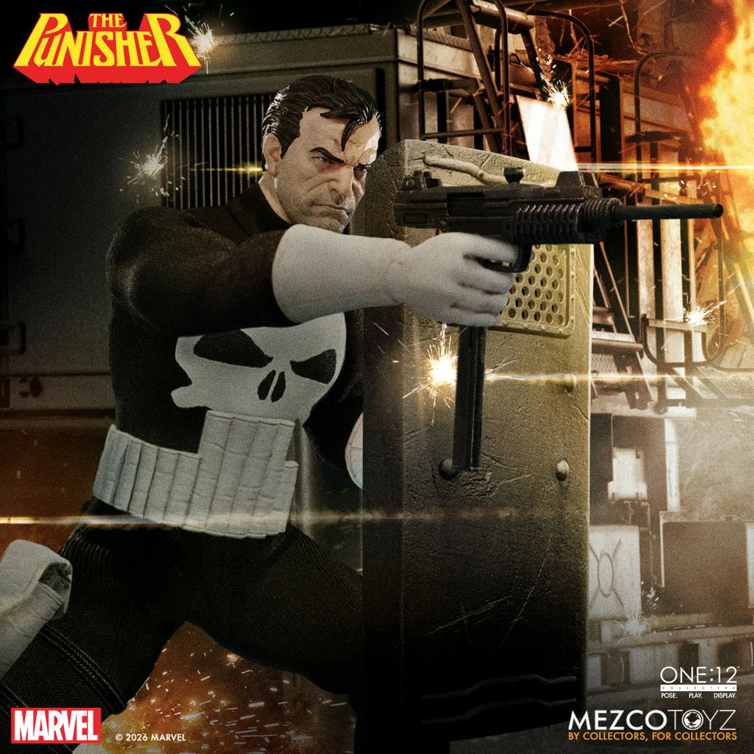 THE PUNISHER MARVEL MEZCO ONE:12