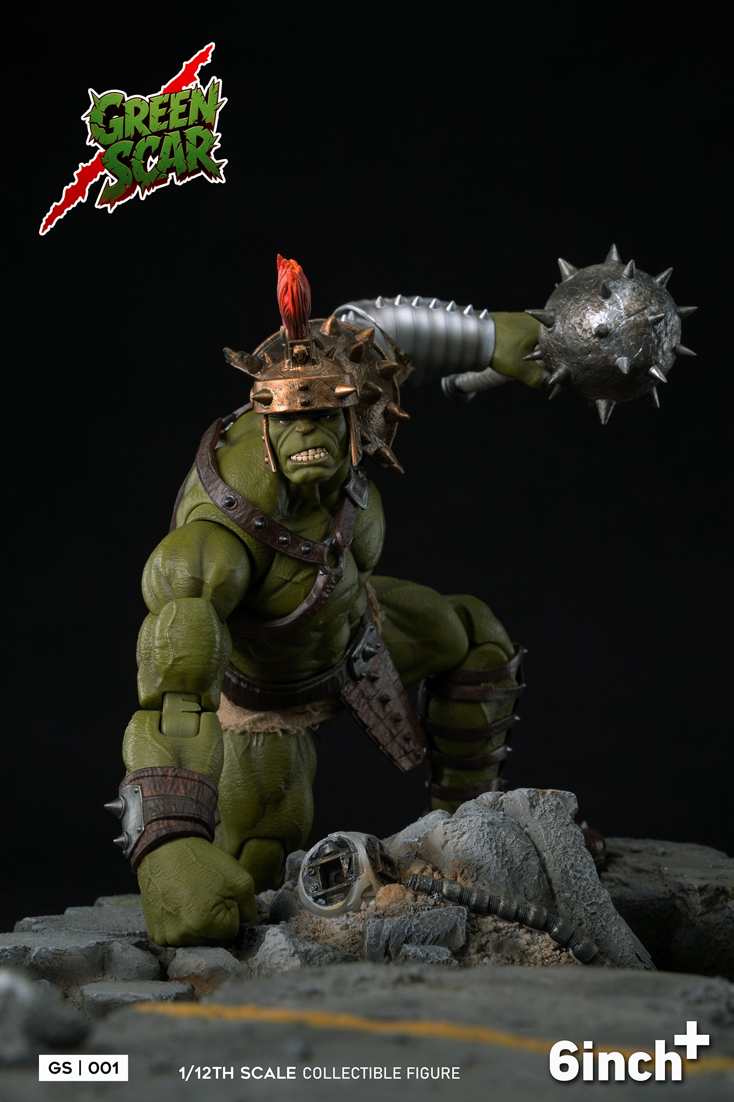 GREEN SCAR 6inchplus STUDIO CON BONUS