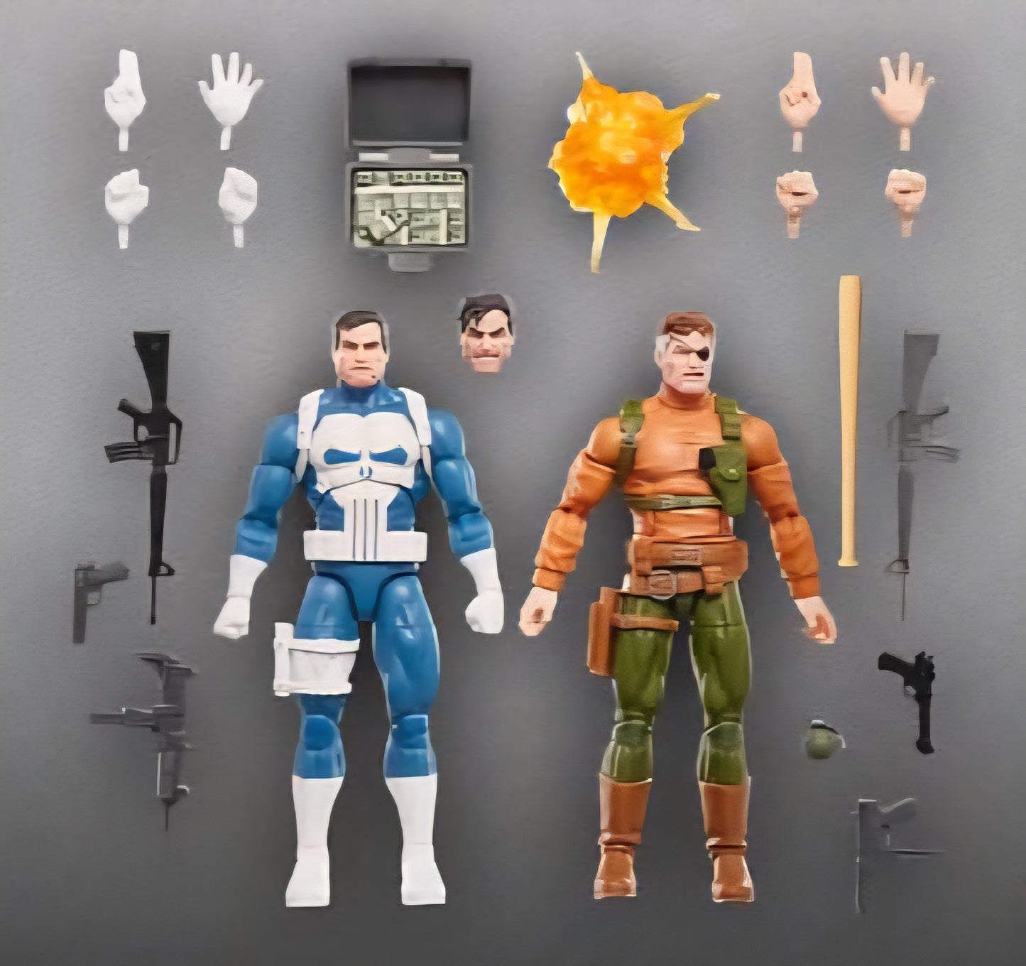 PUNISHER Y NICK FURY "THE PUNISHER" GAMERVERSE MARVEL LEGENDS HASBRO