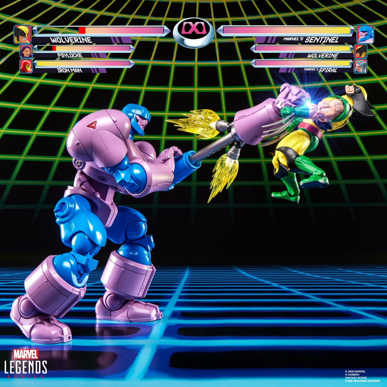SENTINEL MARVEL VS CAPCOM GAMERVERSE MARVEL LEGENDS HASBRO