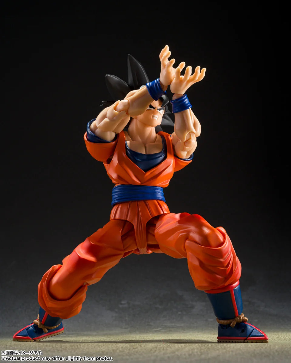 SON GOKU KIND HEARTED SAIYAN DRAGON BALL S.H.FIGUARTS BANDAI