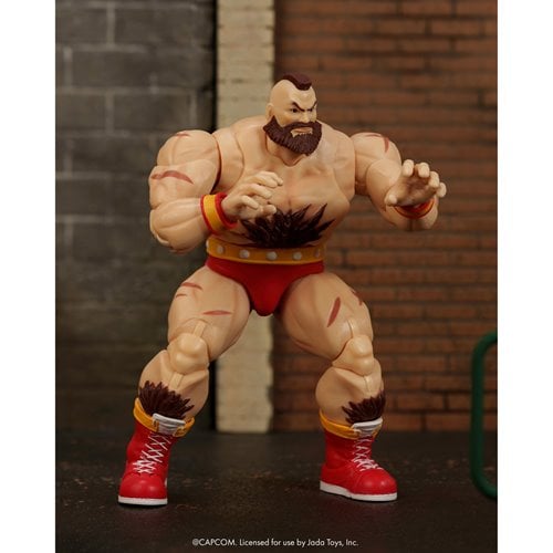 ZANGIEF DELUXE STREET FIGHTER JADA TOYS