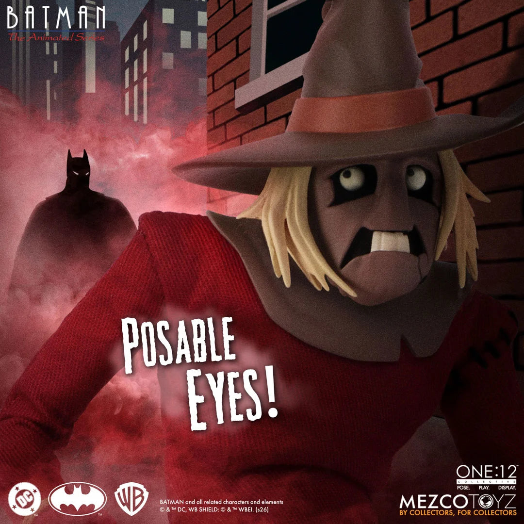 SCARECROW BATMAN THE ANIMATED SERIES MEZCO ONE:12