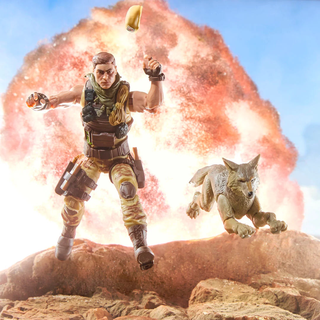 DUSTY Y COYOTE SANDSTORM G I.JOE CLASSIFIED SERIES HASBRO