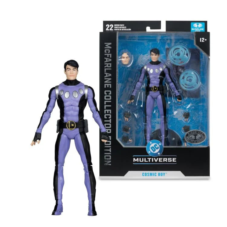 COSMIC BOY DC MULTIVERSE COLLECTOR EDITION PLATINUM MCFARLANE