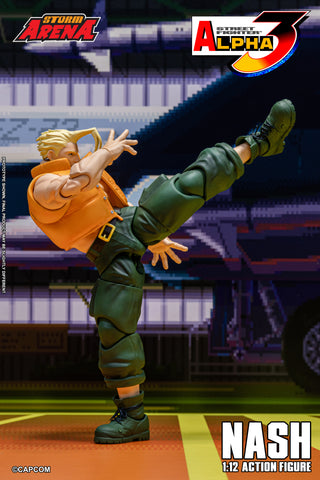 CHARLIE NASH STREET FIGHTER ALPHA STORM ARENA