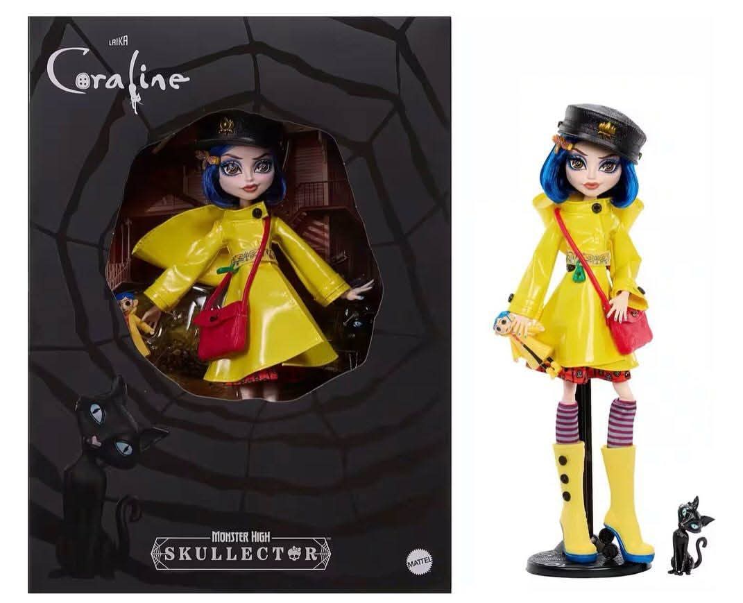 CORALINE SKULLECTOR MONSTER HIGH MATTEL