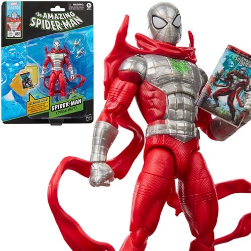 SPIDERMAN DOOM SUIT MARVEL LEGENDS COMIC INSPIRED HASBRO