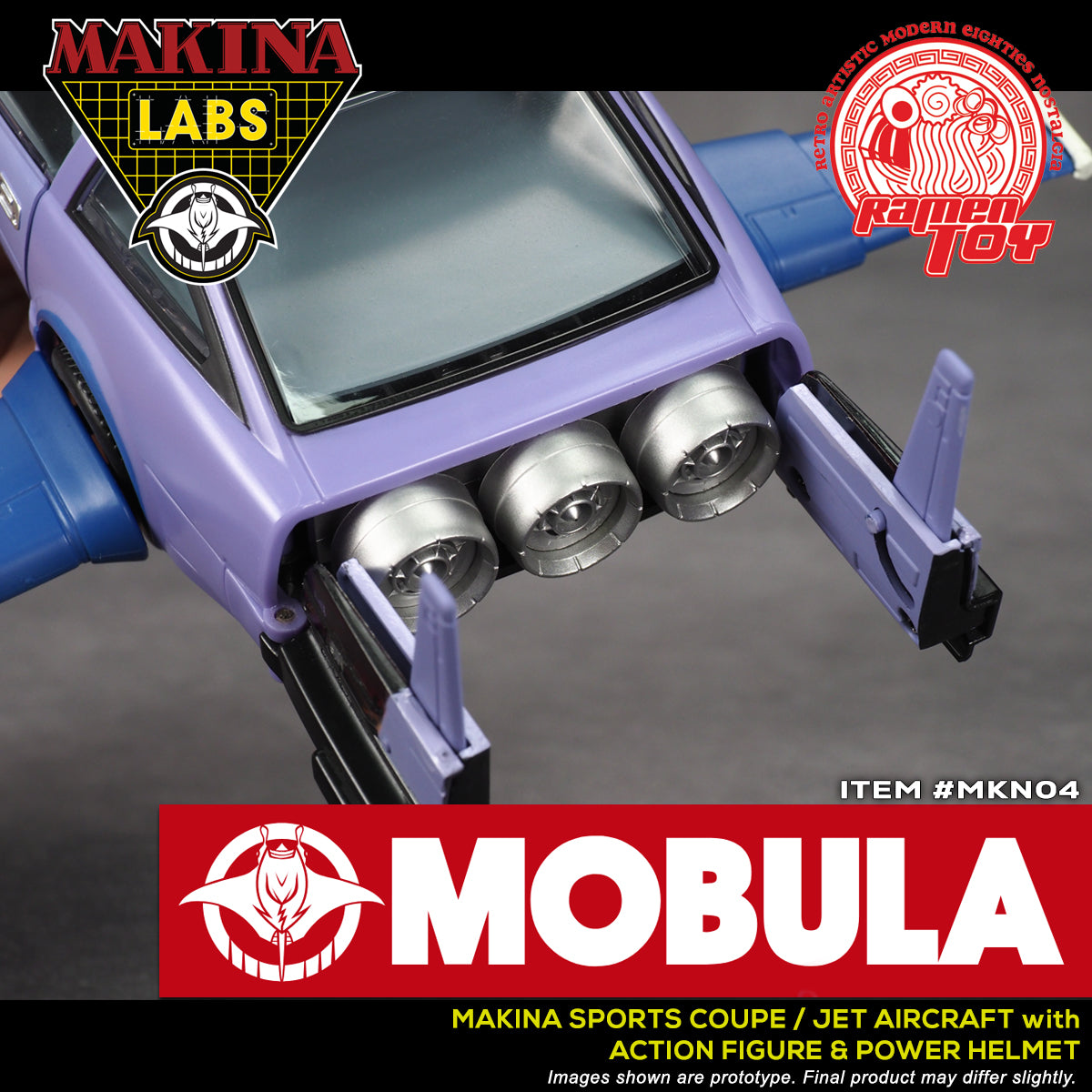 MOBULA MAKINA (M.A.S.K) RAMEN TOYS