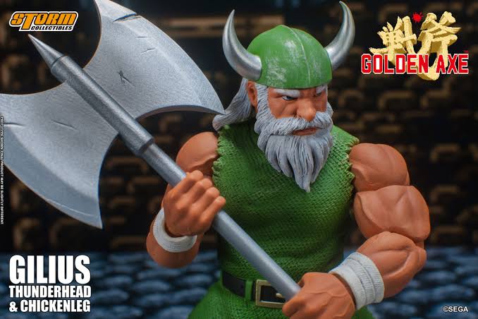 GILIUS THUNDERHEAD GOLDEN AXE STORM COLLECTIBLES