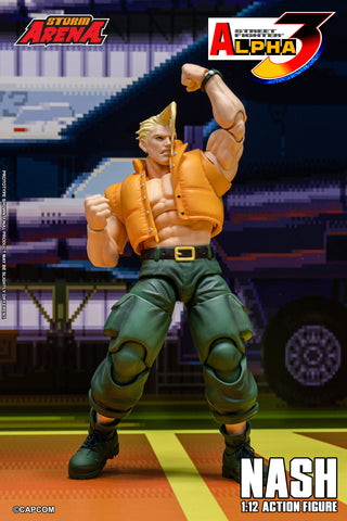 CHARLIE NASH STREET FIGHTER ALPHA STORM ARENA