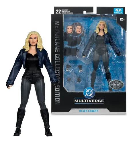 BLACK CANARY DC MULTIVERSE COLLECTOR EDITION MCFARLANE PLATINUM