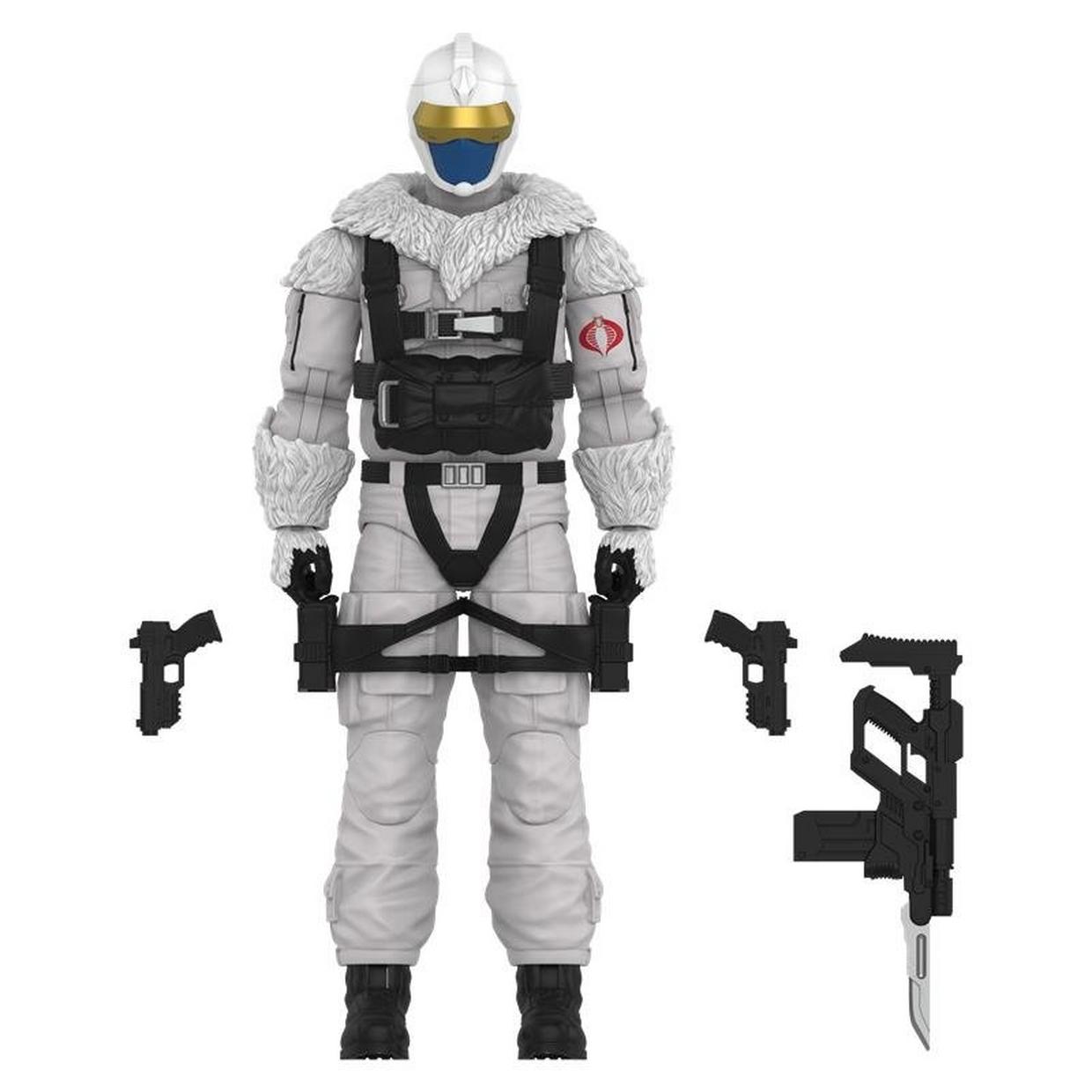 ARCTIC ASSAULT H.I.S.S. (HIGH SPEED SENTRY) AND DRIVER G.I.JOE CLASSIFIED HASBRO PULSE