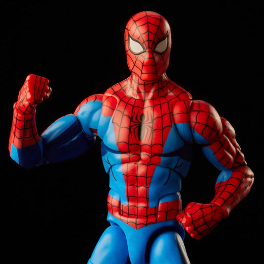SPIDERMAN RETRO MARVEL LEGENDS CEL SHADED VERSION HASBRO