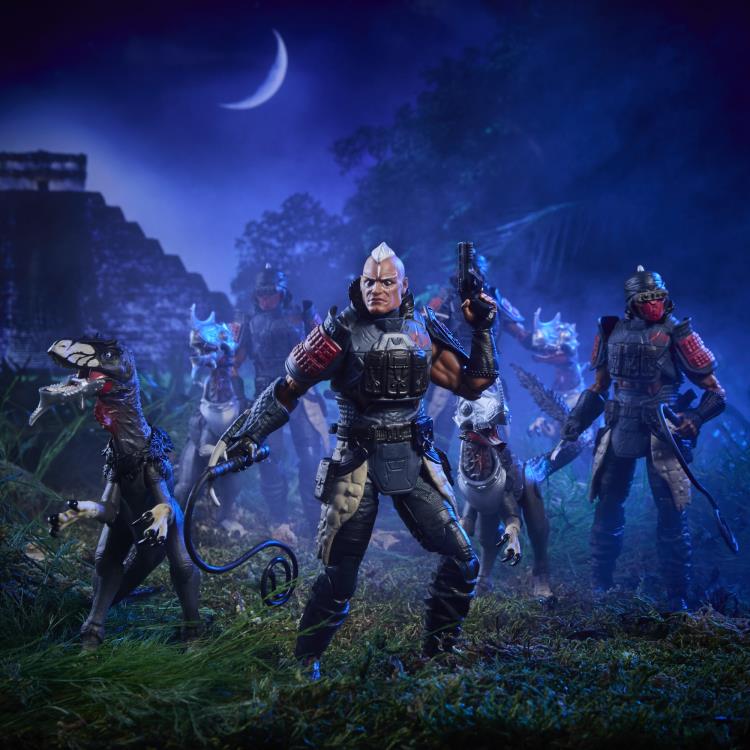 PROFESSOR ROTTCLAW Y DEINONYCHUS G.I.JOE CLASSIFIED HASBRO