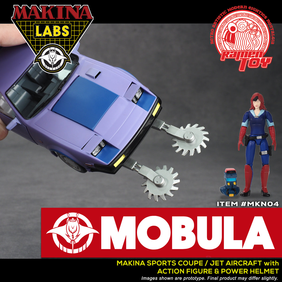 MOBULA MAKINA (M.A.S.K) RAMEN TOYS