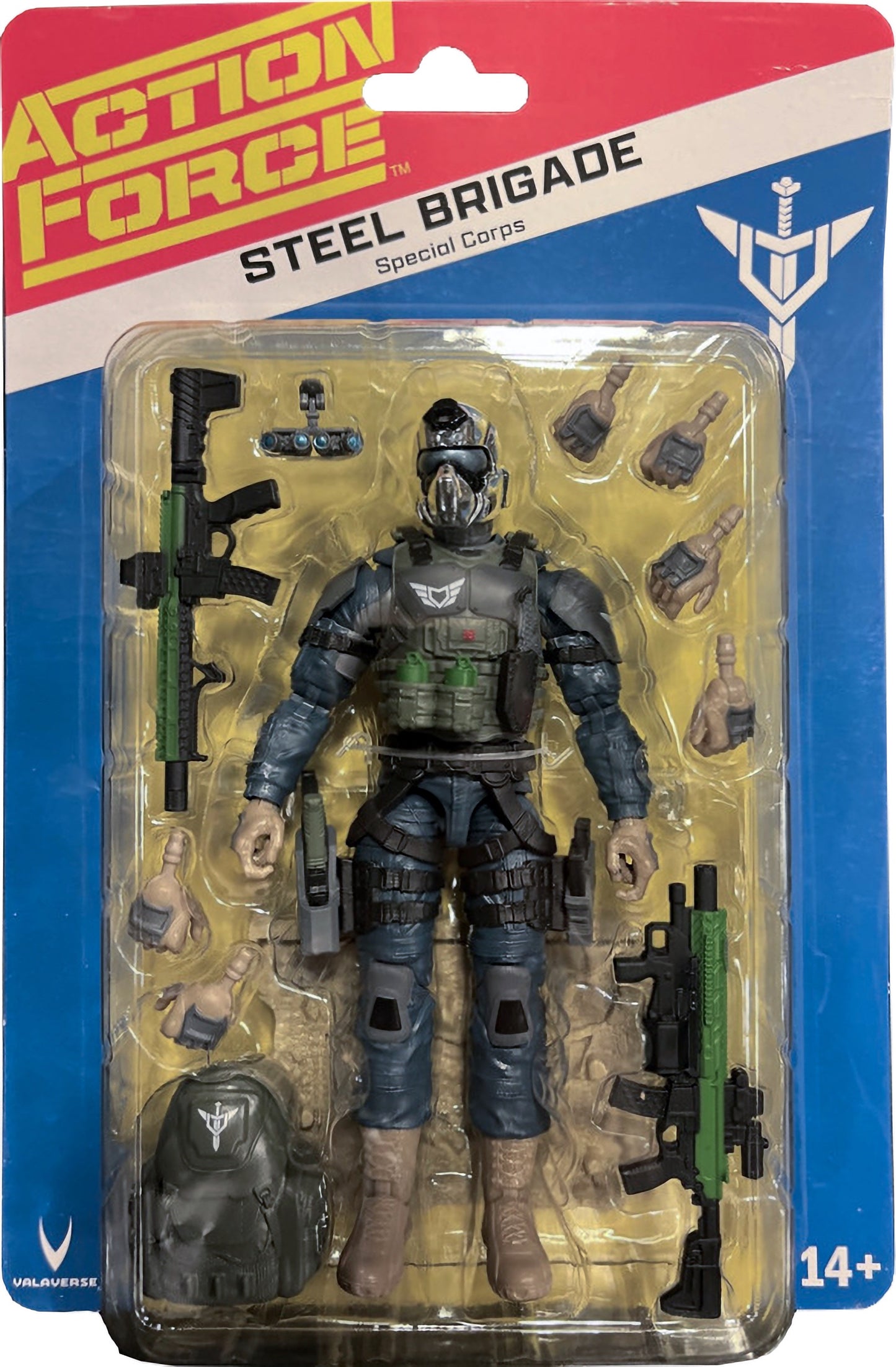 STEEL BRIGADE ACTION FORCE VALAVERSE