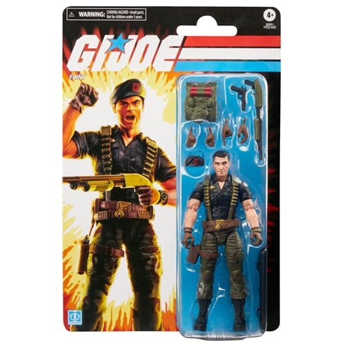 FLINT G.I.JOE CLASSIFIED RETROCARD HASBRO