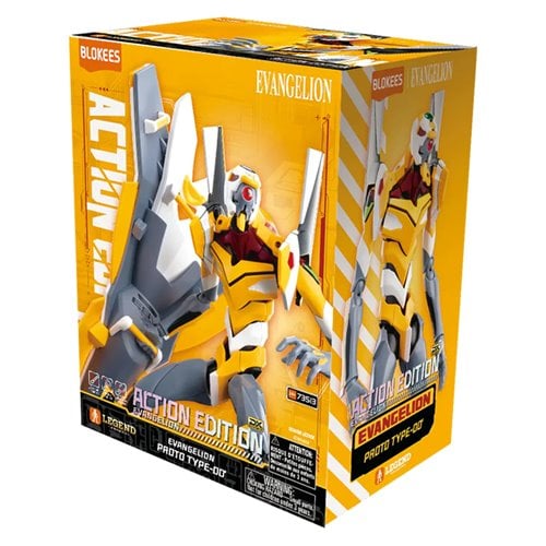 UNIT 00 PROTO TYPE NEON GENESIS EVANGELION ACTION EDITION MODEL KIT BLOKEES