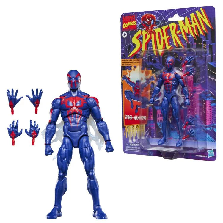 SPIDERMAN 2099 SPIDERMAN MARVEL LEGENDS RETROCARD HASBRO