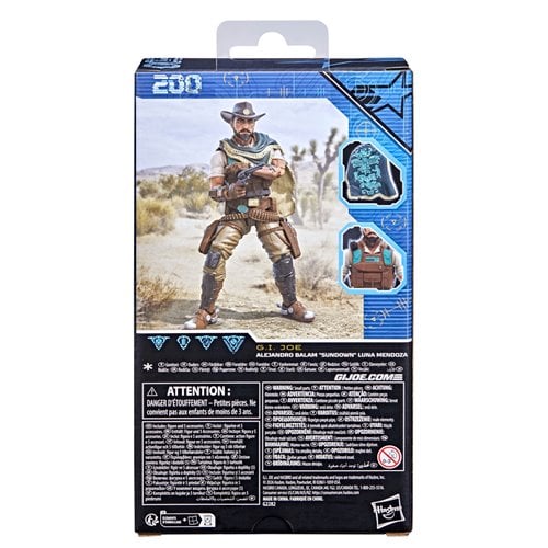 ALEJANDRO BALAM SUNDOWN LUNA MENDOZA G.I.JOE CLASSIFIED HASBRO