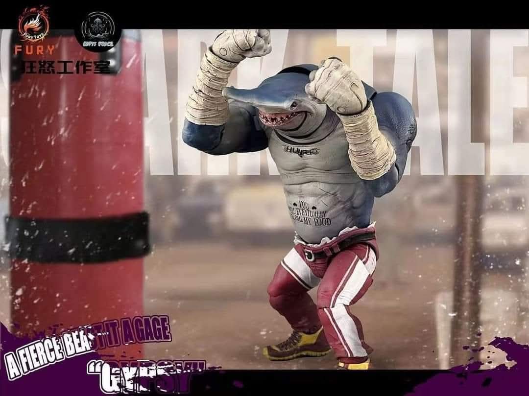 SHARK TALES SET ARTHUR, BILLY Y GYPSY CON BONUS FURY TOYS