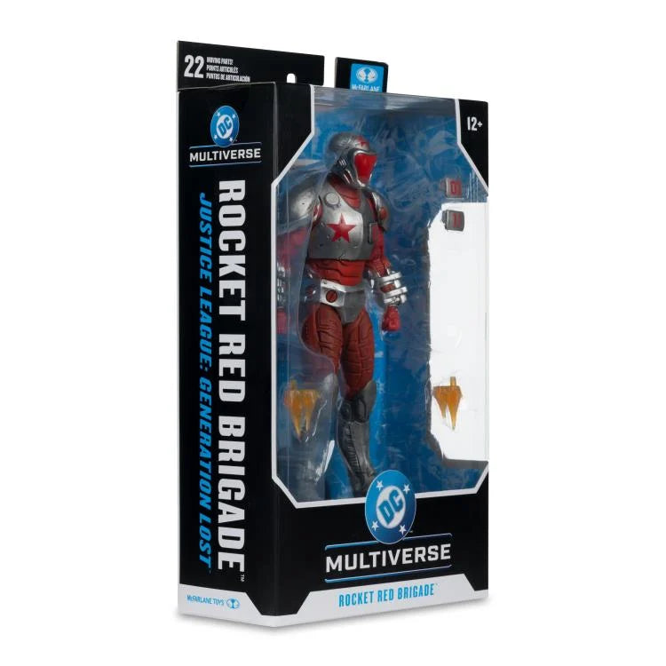 ROCKET RED BRIGADE DC MULTIVERSE MCFARLANE