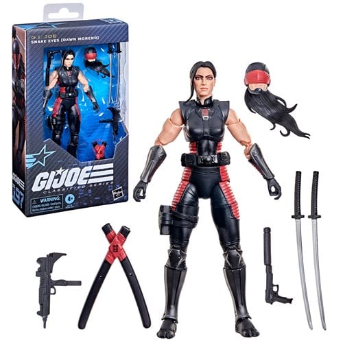 SNAKE EYES (DAWN MORENO) G.I.JOE CLASSIFIED HASBRO