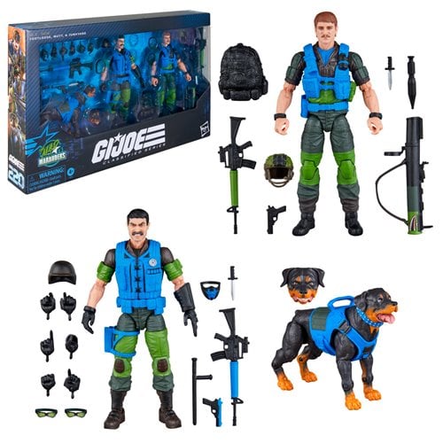 FOOTLOOSE MUTT Y JUNKYARD MAD MARAUDERS G.I.JOE CLASSIFIED SERIES HASBRO