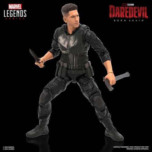 THE PUNISHER (BORN AGAIN) MARVEL LEGENDS HASBRO