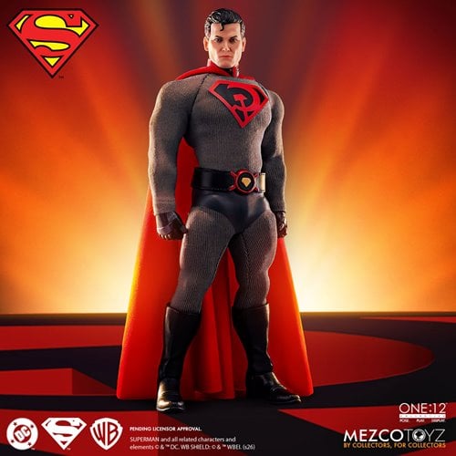 SUPERMAN RED SON EDITION MEZCO ONE:12