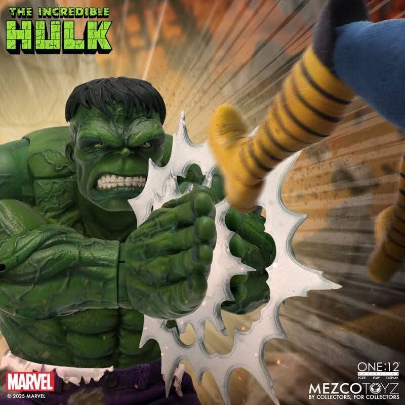 THE INCREDIBLE HULK MARVEL MEZCO ONE:12