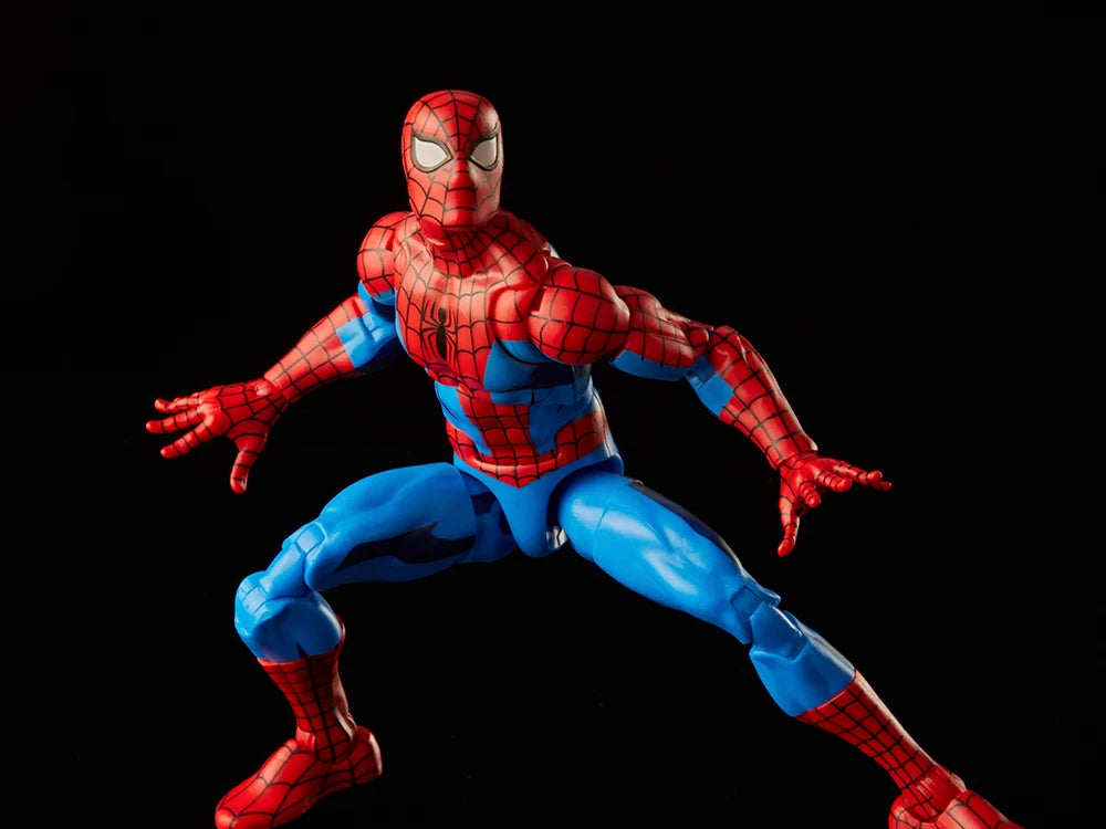 SPIDERMAN RETRO MARVEL LEGENDS CEL SHADED VERSION HASBRO