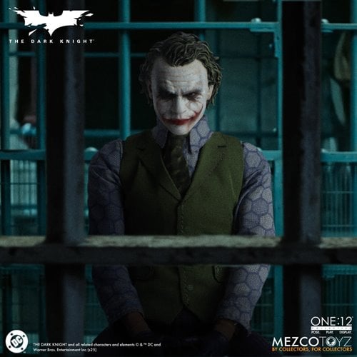 JOKER THE DARK KNIGHT MEZCO ONE:12
