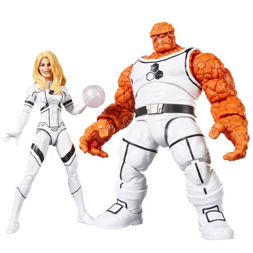 THE THING AND INVISIBLE WOMAN FUTURE FOUNDATION 2PACK MARVEL LEGENDS HASBRO