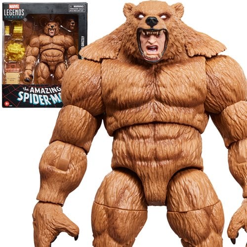 GRIZZLY THE AMAZING SPIDERMAN MARVEL LEGENDS HASBRO