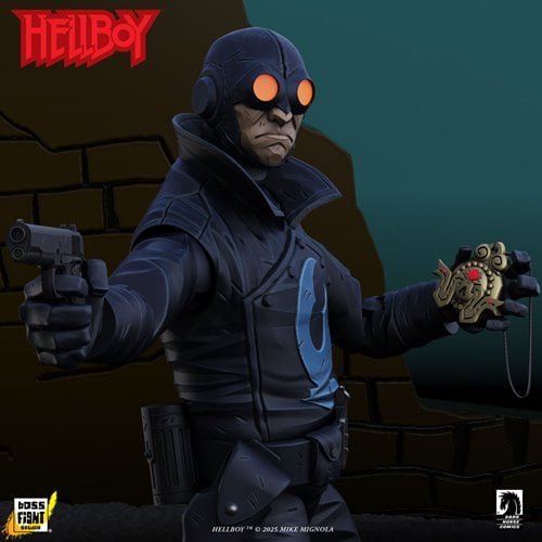 LOBSTER JHONSON THE IRON PROMETHEUS HELLBOY BOSS FIGHT STUDIO 1/12