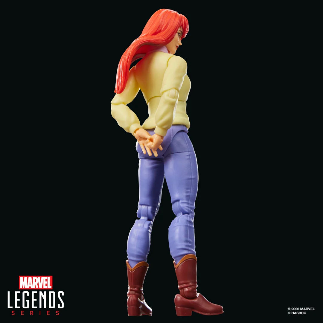 MARY JEAN WATSON SPIDERMAN THE ANIMATED SERIES RETROCARD MARVEL LEGENDS HASBRO