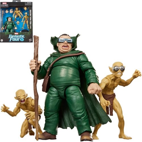 MOLE MAN Y MOLOIDS FANTASTIC FOUR MARVEL LEGENDS HASBRO