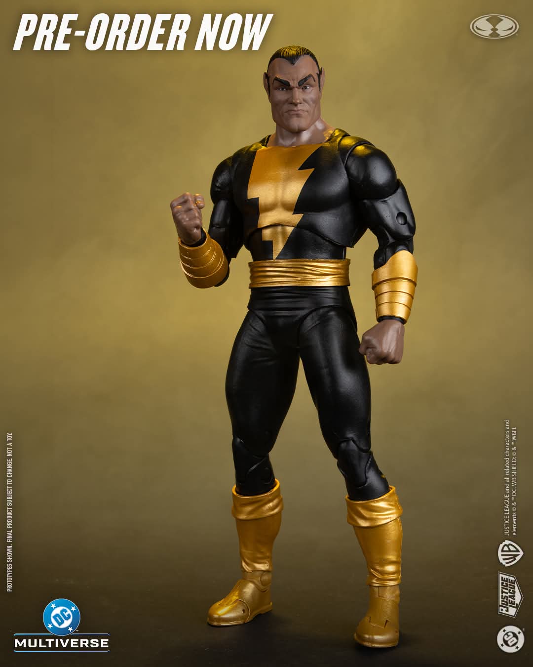 BLACK ADAM DC MULTIVERSE MCFARLANE