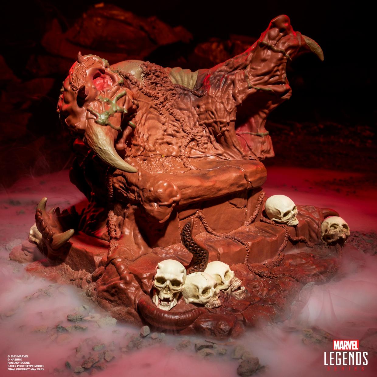 MEPHISTO CON TRONO INFERNAL MARVEL LEGENDS EXCLUSIVO HASLAB HASBRO