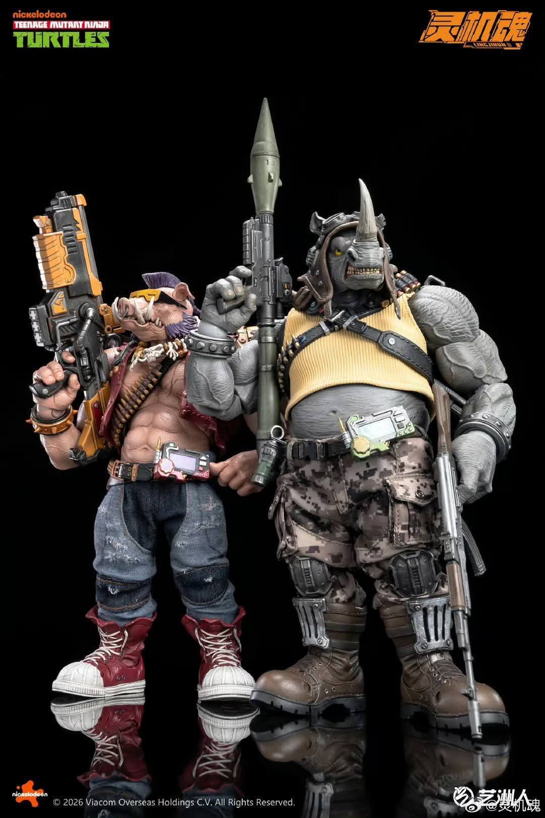 BEBOP Y ROCKSTEADY TMNT LINGHIJUN
