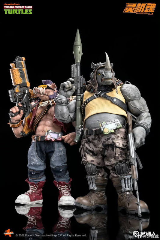 BEBOP Y ROCKSTEADY TMNT LINGHIJUN