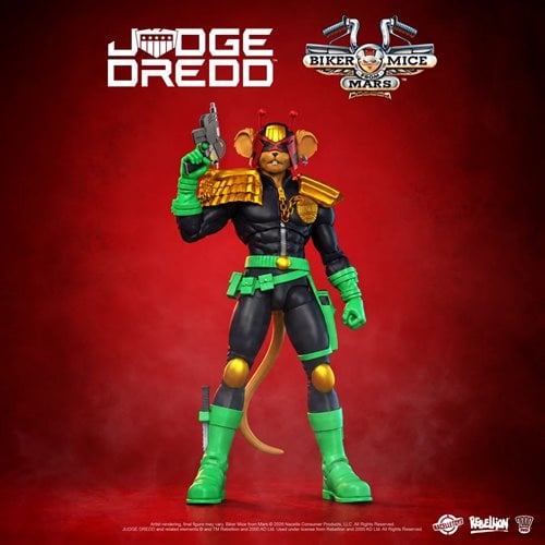 THROTTLE JUEZ DREDD CON MOTO SET COMPLETO NACELLE