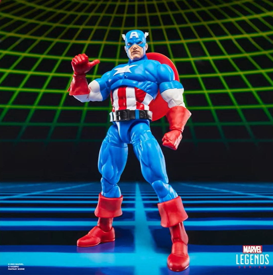 CAPITAN AMERICA VS VENOM GAMERVERSE MARVEL LEGENDS HASBRO