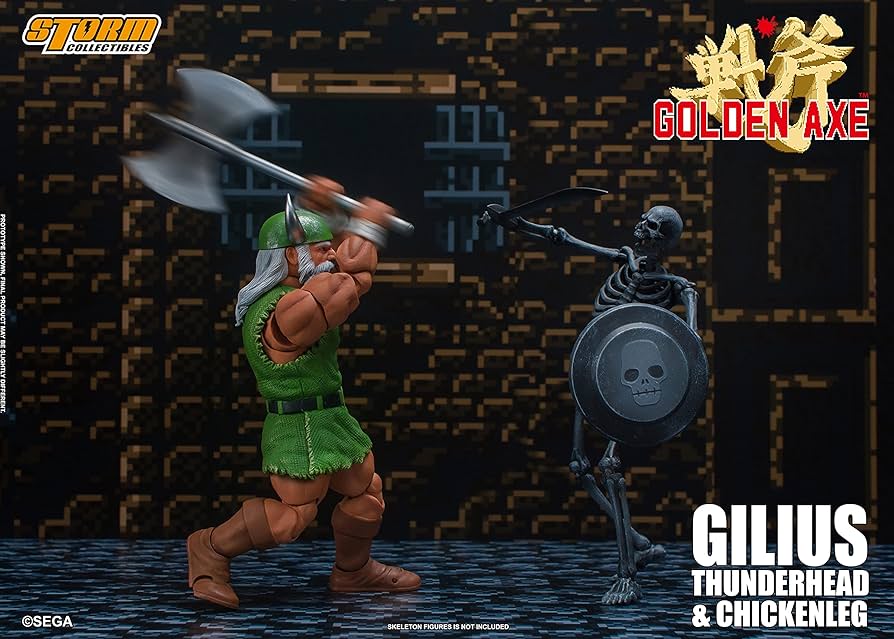 TYRIS FLARE Y GILIUS SET GOLDEN AXE STORM COLLECTIBLES