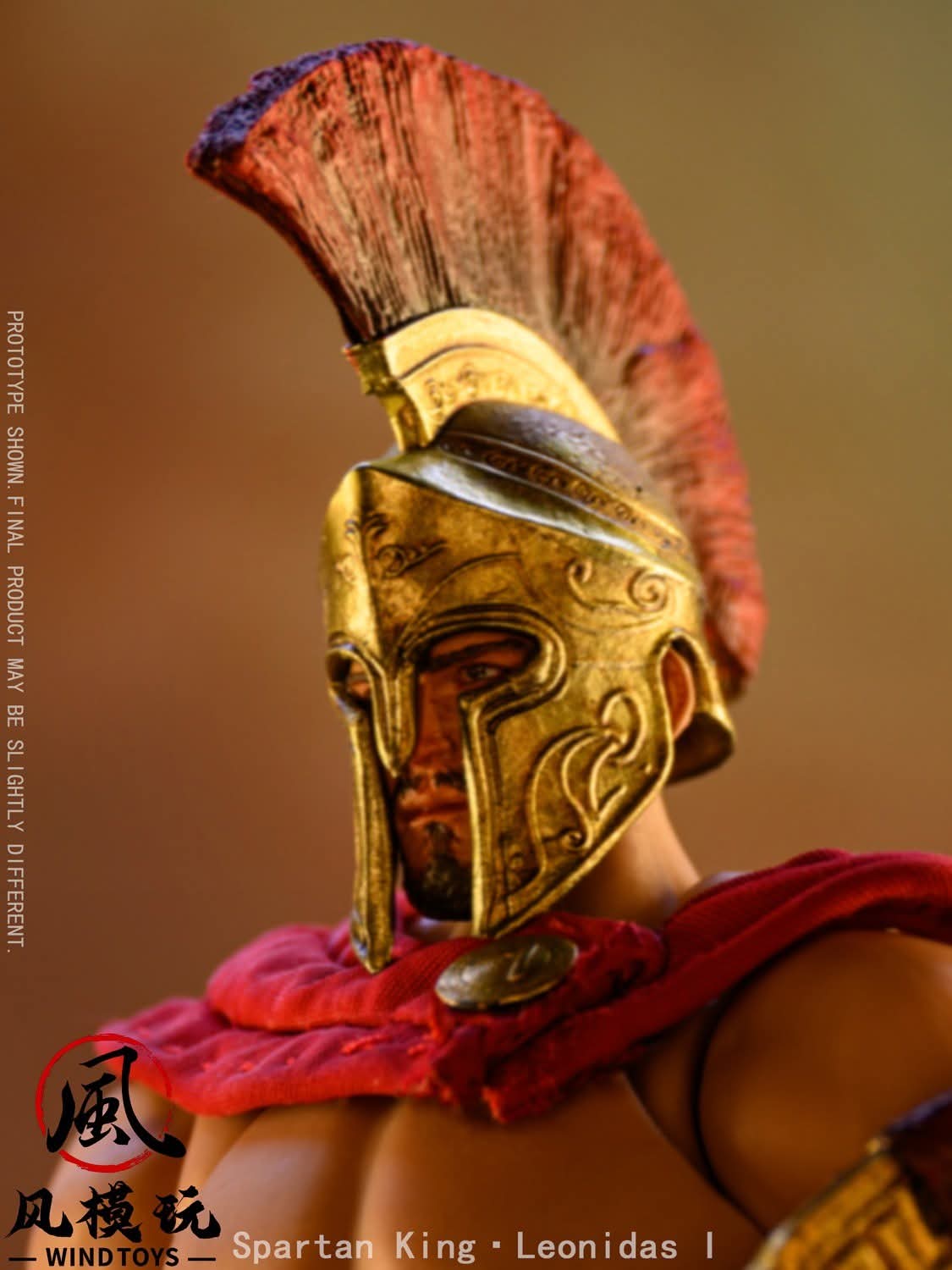 SPARTAN KING (LEONIDAS) NORMAL VERSION WINDTOYS ESCALA 1/12