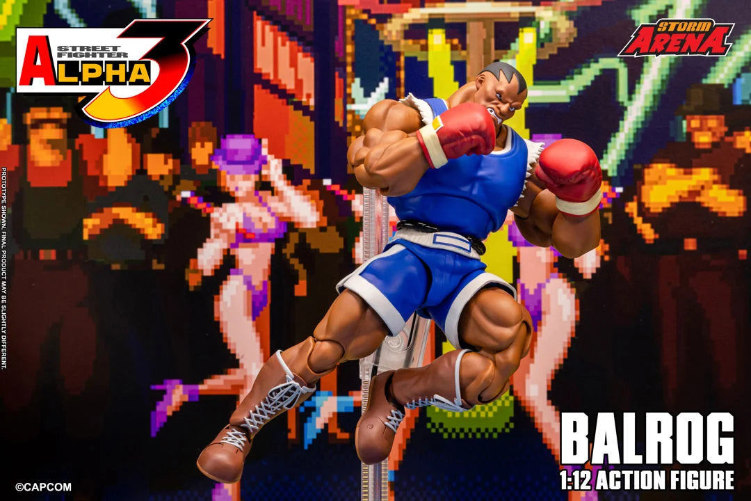 BALROG STREET FIGHTER ALPHA 3 STORM ARENA