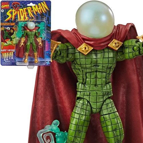MYSTERIO SPIDERMAN RETRO MARVEL LEGENDS HASBRO